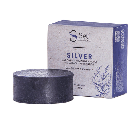 Máscara Matizadora Silver para Cabelos Brancos - 50g