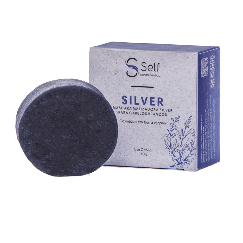 Máscara Matizadora Silver para Cabelos Brancos - 50g