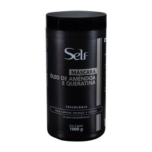 Máscara óleo de amêndoa e queratina