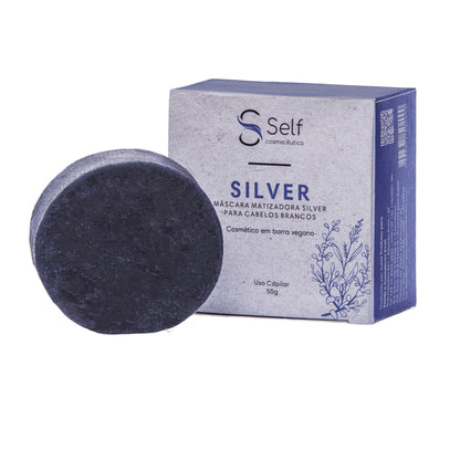 Máscara Matizadora Silver para Cabelos Brancos - 50g