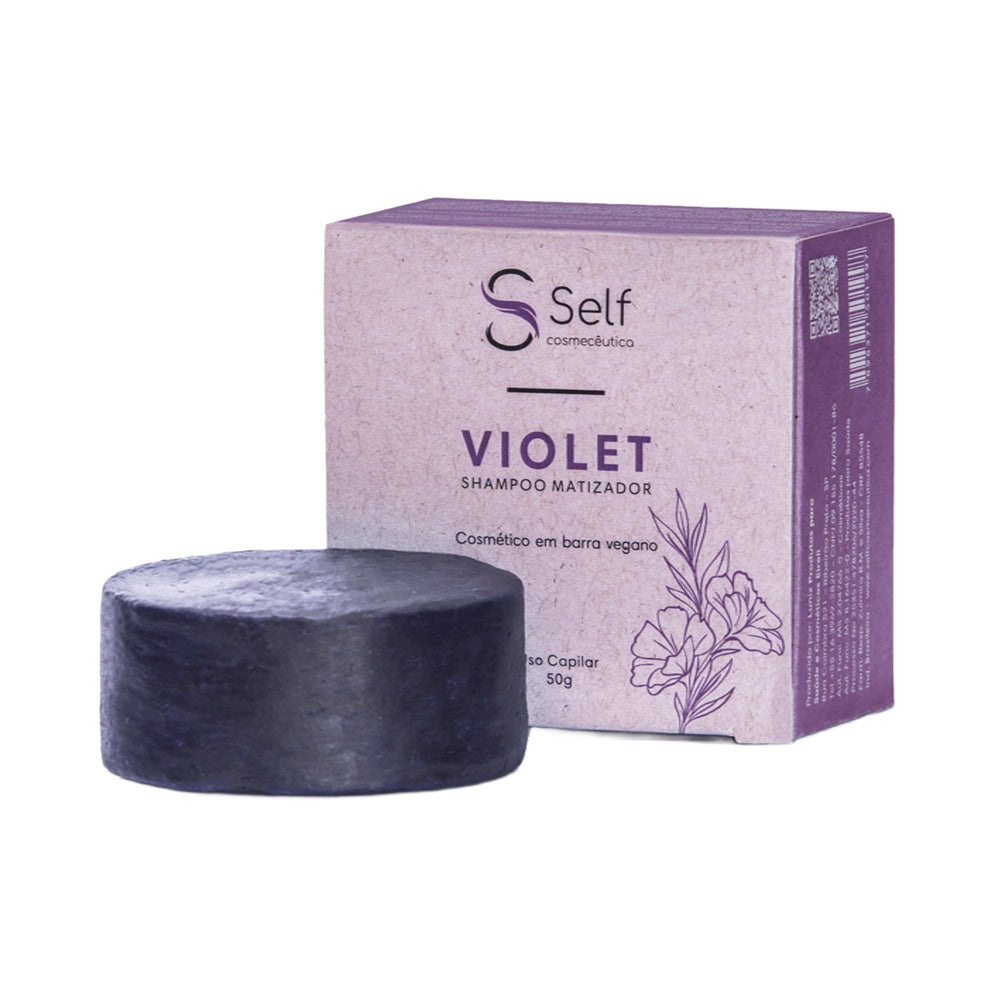 Shampoo Matizador Violet para Cabelos Loiros - 50g